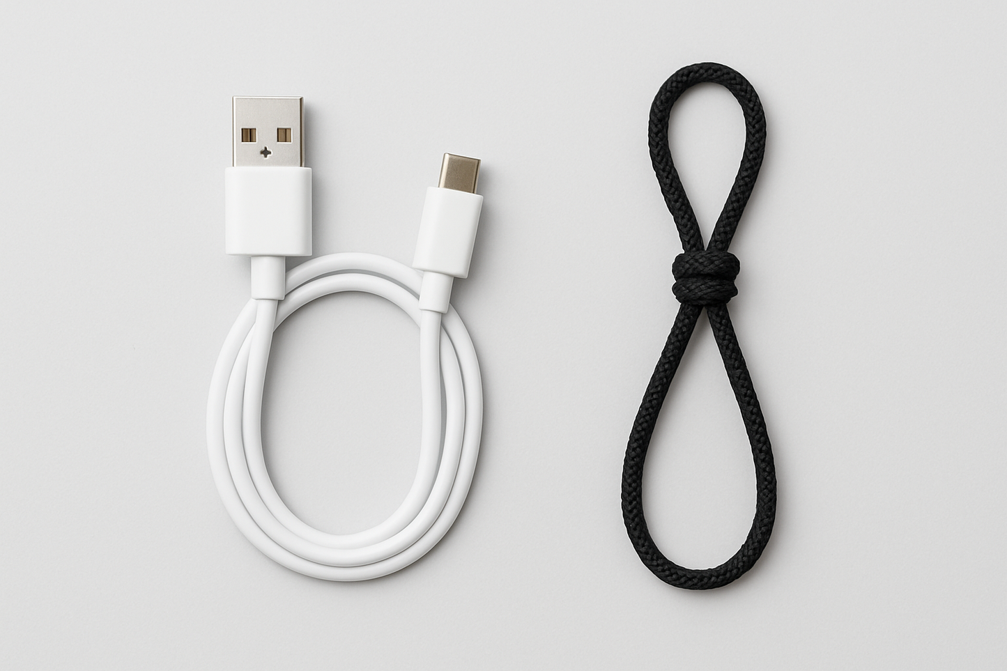 🎁 FREE charging cable + hanging rope